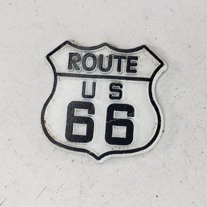 Vintage US Route 66 Magnet Kitchen Fridge